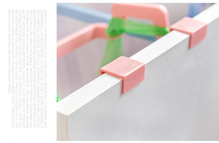 Kitchen Hanging Cabinet Door Trash Rack Door Back Type Garbage Bag Storage Rack Plastic Bag Rack Trash Can Bracket Kitchen Hanging Cabinet Door Trash Rack Door Back Type Garbage Bag Storage Rack Plastic Bag Rack Trash Can Bracket