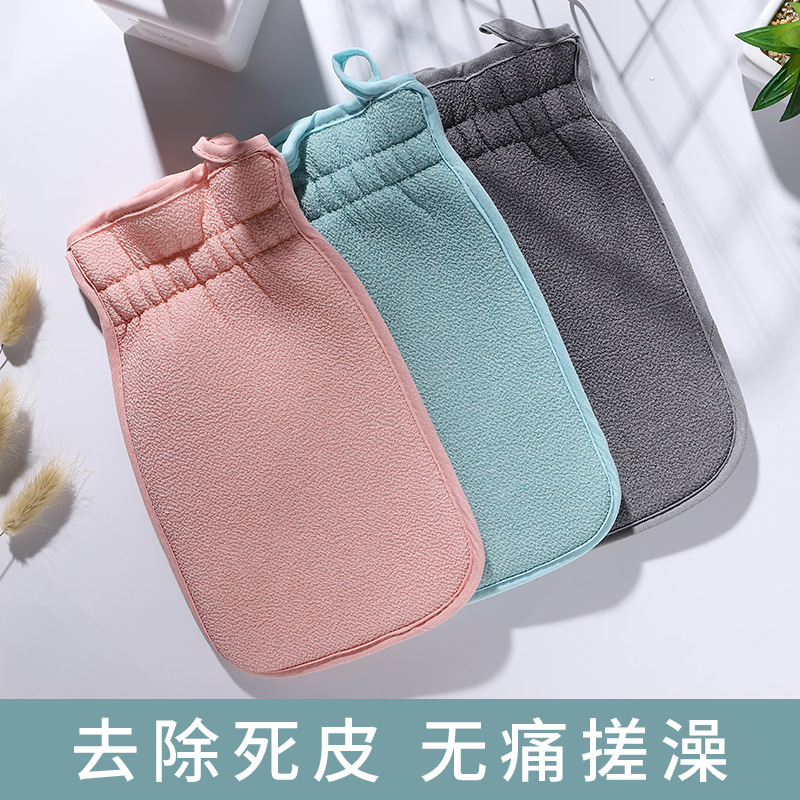 Factory Direct Sales Rub Bath Towel Bath Back Rub Double-Sided Bath Towel Bath Gloves Bath Sponge Pure Rayon Fabric