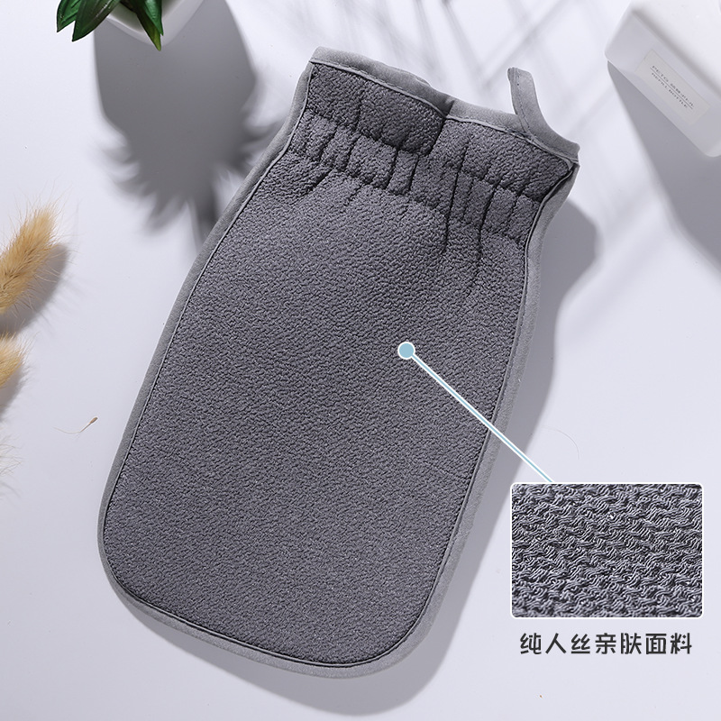 Factory Direct Sales Rub Bath Towel Bath Back Rub Double-Sided Bath Towel Bath Gloves Bath Sponge Pure Rayon Fabric