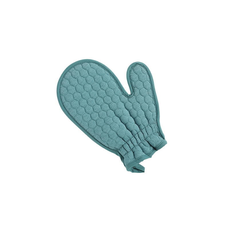 Factory Direct Sales New Double-Sided Coarse Sand Bath Towel Household Adult Mud Rubbing Dusting Bath Towel Household Bath Gloves