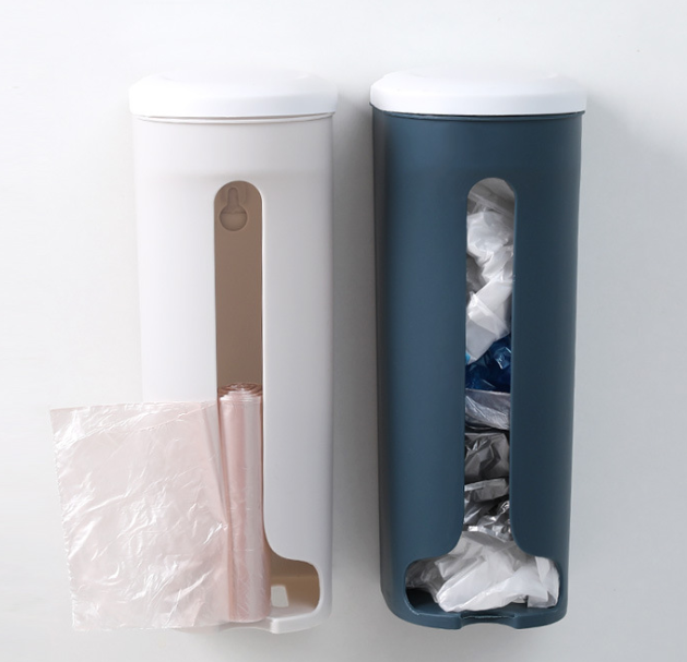 Wall-Mounted Garbage Bag Box Clutter Organizing Box