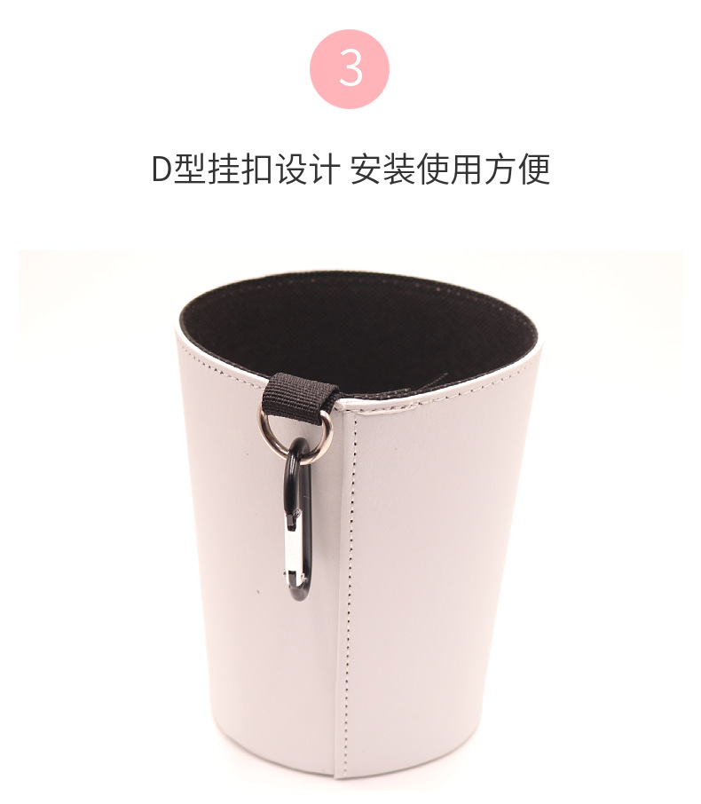 Car Trash Can Storage Car Storage Containers Front and Rear Row Garbage Bag for Vehicles Hanging Paper Cover Tissue Box Bag