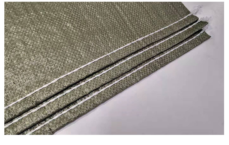 Gray Plastic Woven Bag Construction Waste Logistics Sack Pp Woven Bag Large Garbage Packaging Bag Factory Wholesale