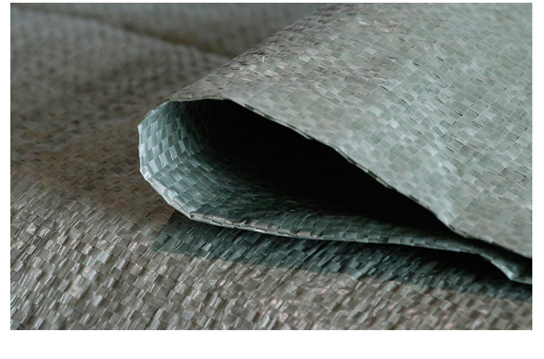 Gray Plastic Woven Bag Construction Waste Logistics Sack Pp Woven Bag Large Garbage Packaging Bag Factory Wholesale