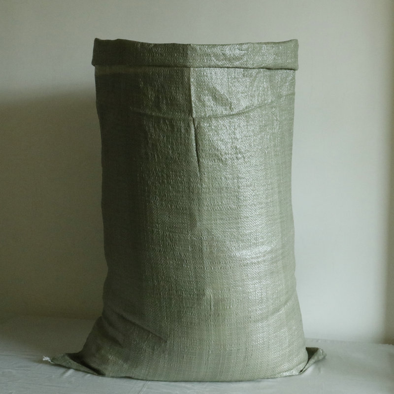 Gray Plastic Woven Bag Construction Waste Logistics Sack Pp Woven Bag Large Garbage Packaging Bag Factory Wholesale