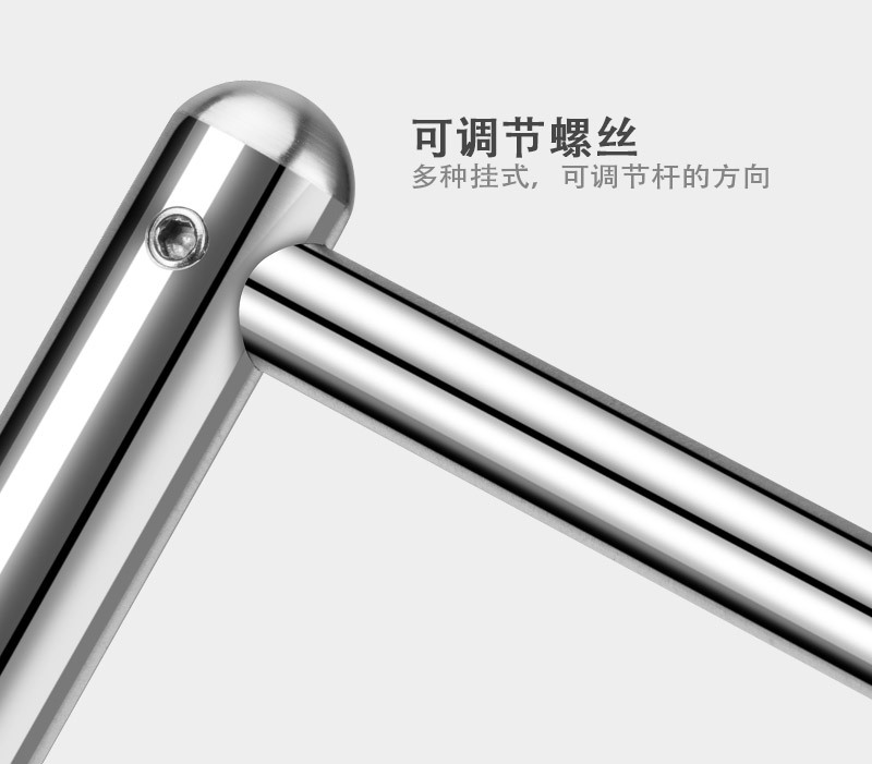 304 Stainless Steel Kitchen Roll Stand Hole-Free Plastic Wrap Rack Tissue Rack Hole 