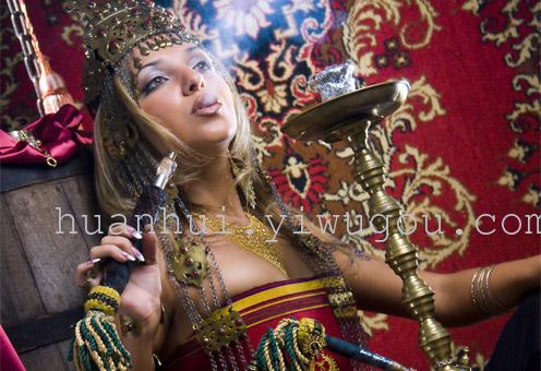 Smoke pot. hookah. hookah.