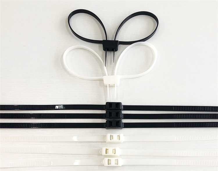 Self-Locking Double Buckle Tie 12 X700mm Plastic Handcuffs Boxing Hand Wrap Black And White Cable Tie Pieces Cable Tie Hand Cuff Ribbon Self-Locking Double Buckle Tie 12 X700mm Plastic Handcuffs Boxing Hand Wrap Black And White Cable Tie Pieces Cable Tie Hand Cuff Ribbon