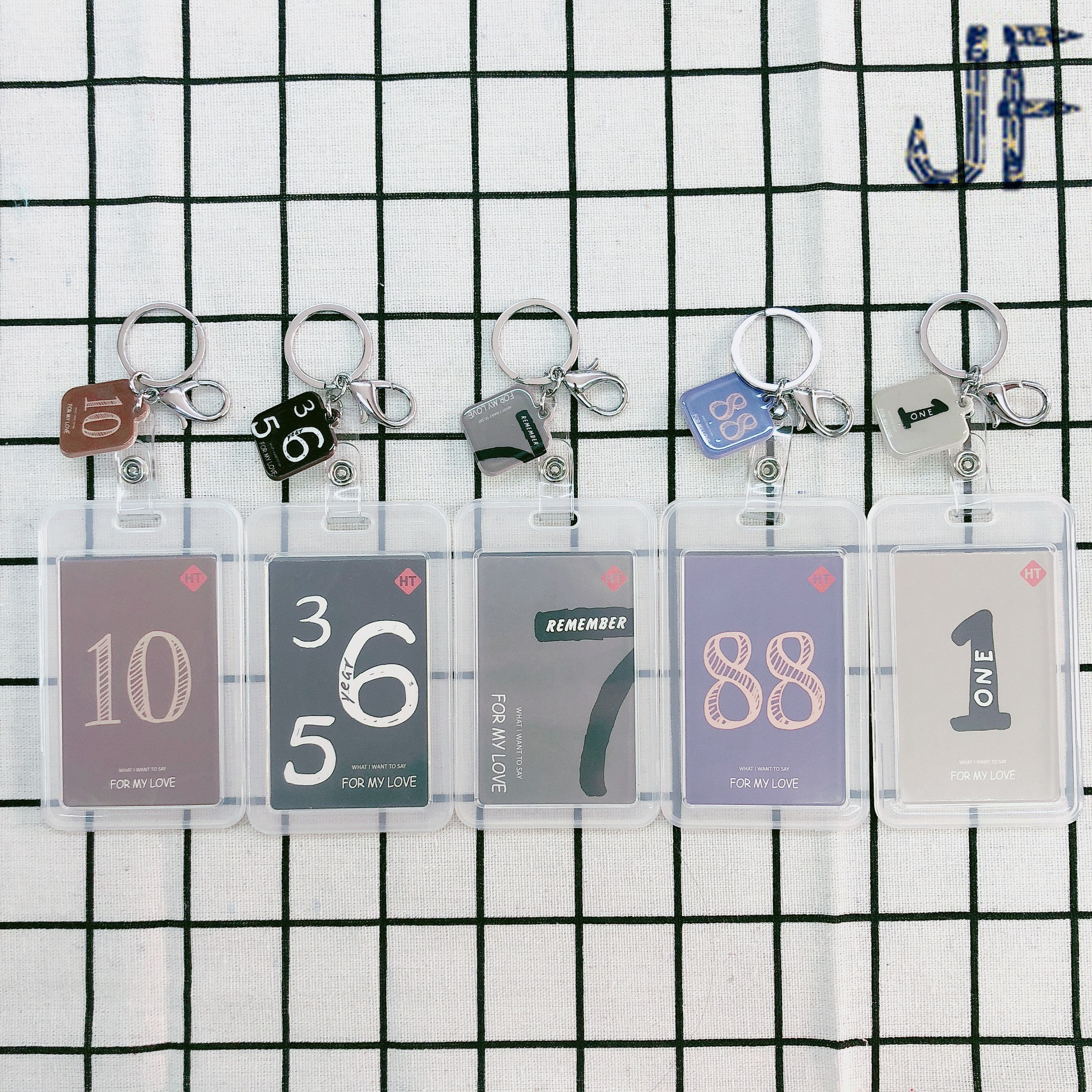 Fresh Korean Style PVC Hard Card Folder Short Rope Keychain Bus Pass School Card Certificate Factory Card Name Tag Card Wholesale Fresh Korean Style PVC Hard Card Folder Short Rope Keychain Bus Pass School Card Certificate Factory Card Name Tag Card Wholesale