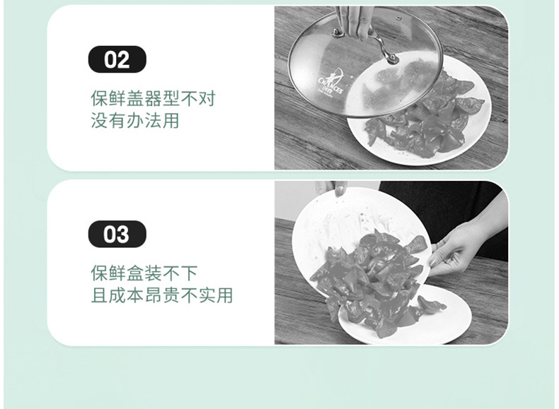 100 PCs Elastic Mouth Plastic Wrap Cover Leftovers Fresh Cover Disposable Fresh-Keeping Cover Bowl Cover Vegetable Cover