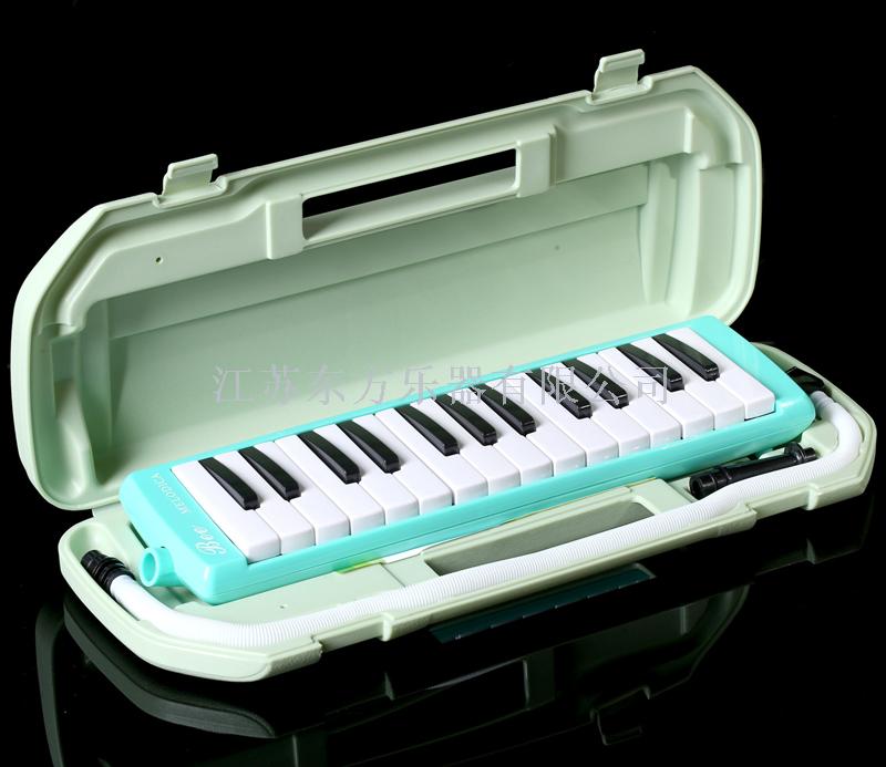 Bee Card 27 Key Hamonica ABS Packed in Plastic Box Children's Self-Taught Performance Classroom Teaching Including Long and Short Blowing Tube