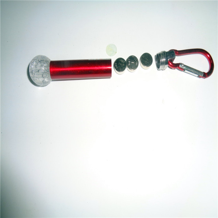 Plastic toys gift Keychain flashlight LED Nightlight hanging card football