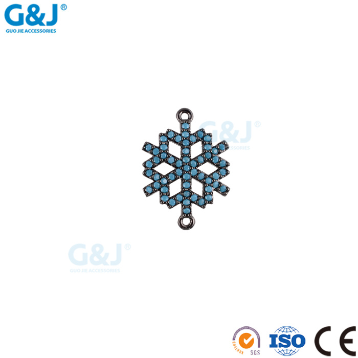 Copper gilding micro - insert - drill letter G - hang diy hand-chain beads accessories