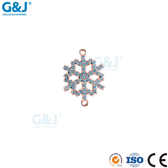 Copper gilding micro - insert - drill letter G - hang diy hand-chain beads accessories