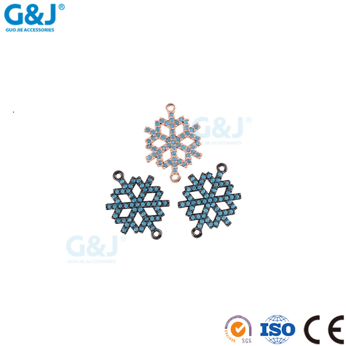 Copper gilding micro - insert - drill letter G - hang diy hand-chain beads accessories