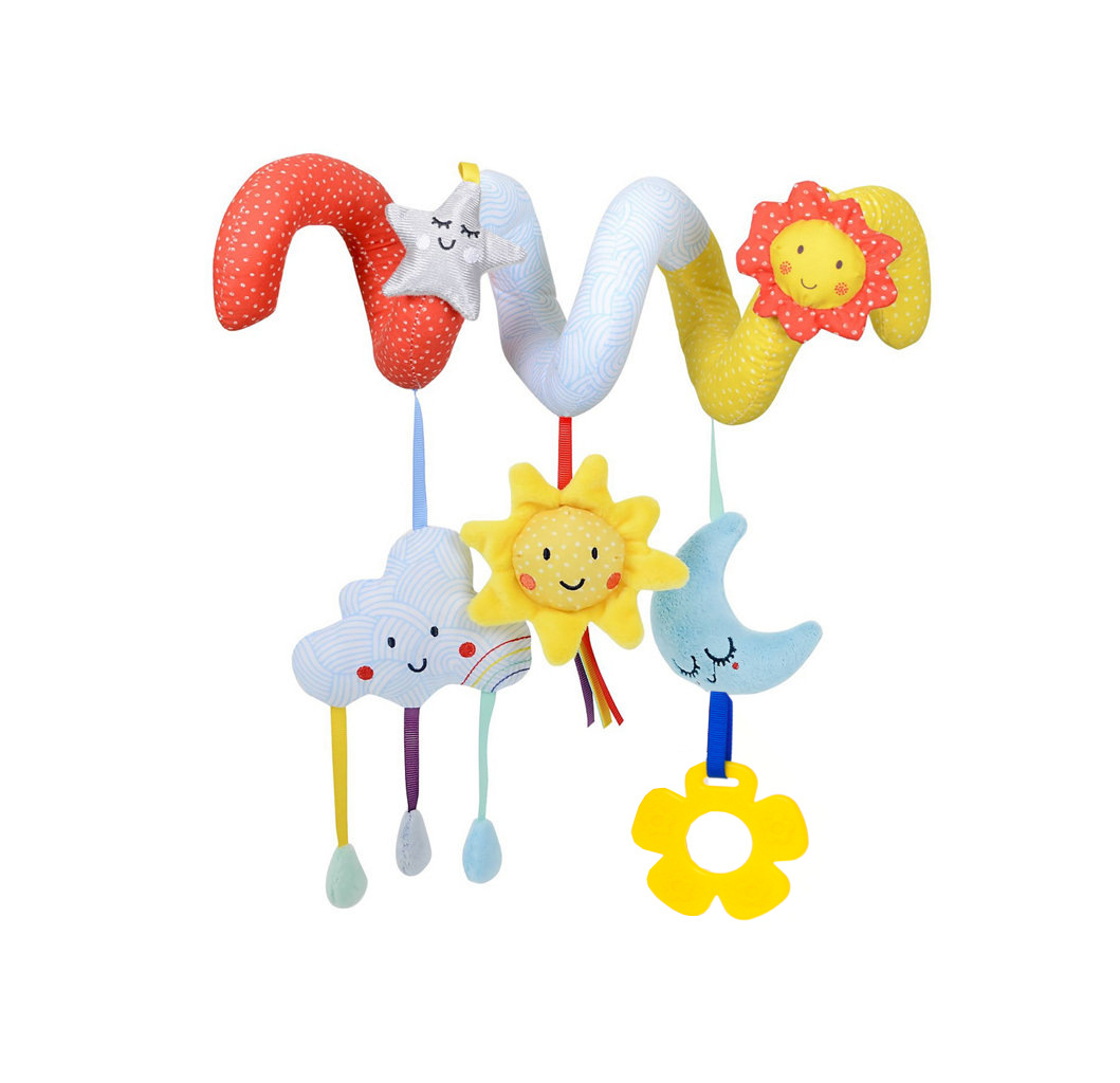Foreign trade export toy bed bed bell to hang around the 0-1 clouds, sun belt hang a bell lathe baby educational toys