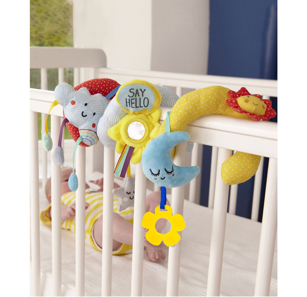 Foreign trade export toy bed bed bell to hang around the 0-1 clouds, sun belt hang a bell lathe baby educational toys