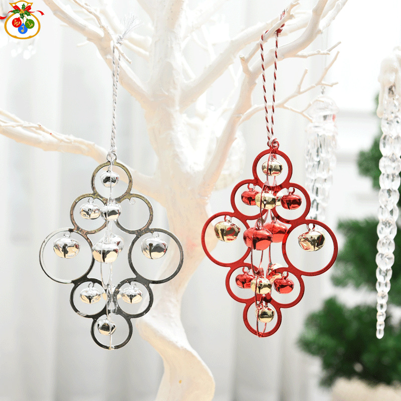 Rt-809 bells ring the tree Christmas decorations to hang the Christmas tree decorations Christmas supplies