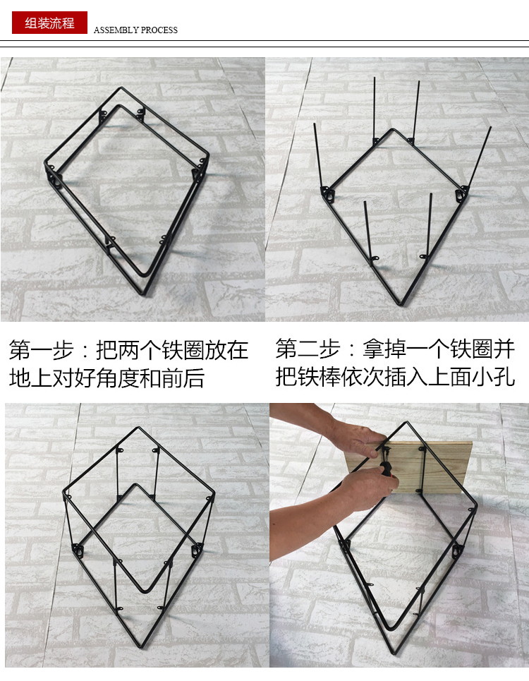 North Europe sitting room sitting-room buy thing to wear iron art wall to hang wooden wall store content to wear creative wall partition manufacturer direct sale