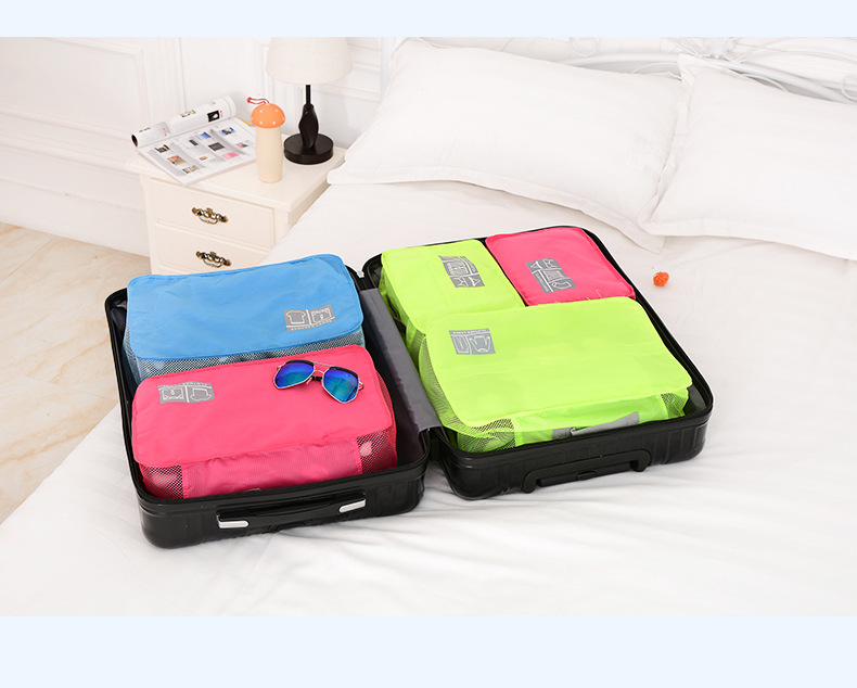 Cha Hang Travel Storage Bag Set Luggage Clothes Storage Organizing Folders Travel Shoes Clothing Underwear Storage Bag