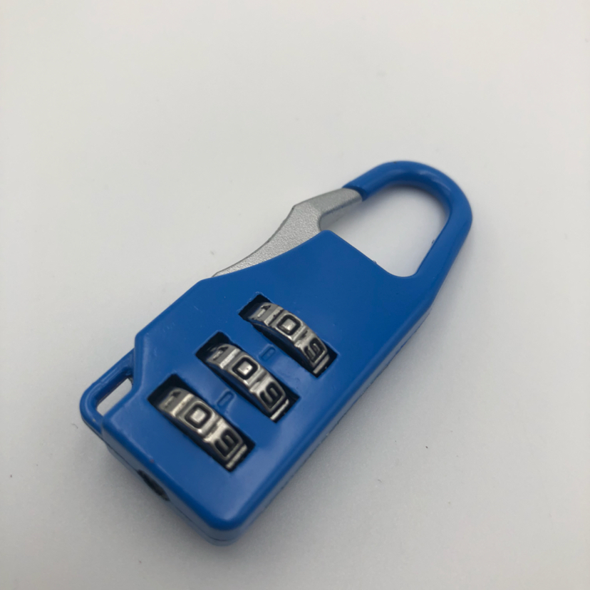 Luggage Code Padlock 3 Digit Digital Mini Hang Zi-Alloy Cartoon Code Lock Bag Backpack Luggage Code padlock 3 Digit Digital Mini Hang