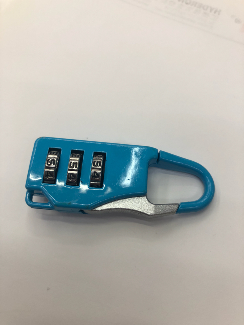 Luggage Code Padlock 3 Digit Digital Mini Hang Zi-Alloy Cartoon Code Lock Bag Backpack Luggage Code padlock 3 Digit Digital Mini Hang