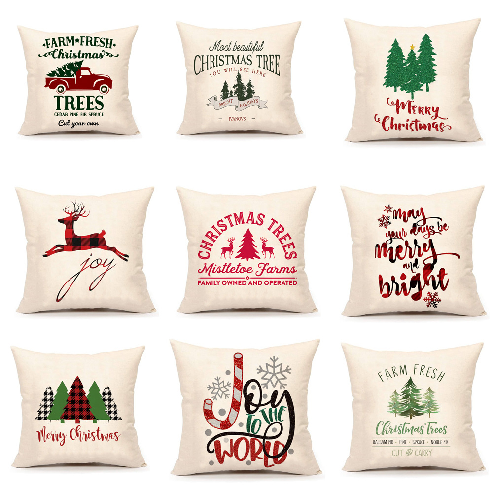 Popular Amazon Christmas Pillow Cover Customizable Factory Direct Sales Home Pillow Snowflake Christmas Tree Pillow Cover Popular Amazon Christmas Pillow Cover Customizable Factory Direct Sales Home Pillow Snowflake Christmas Tree Pillow Cover