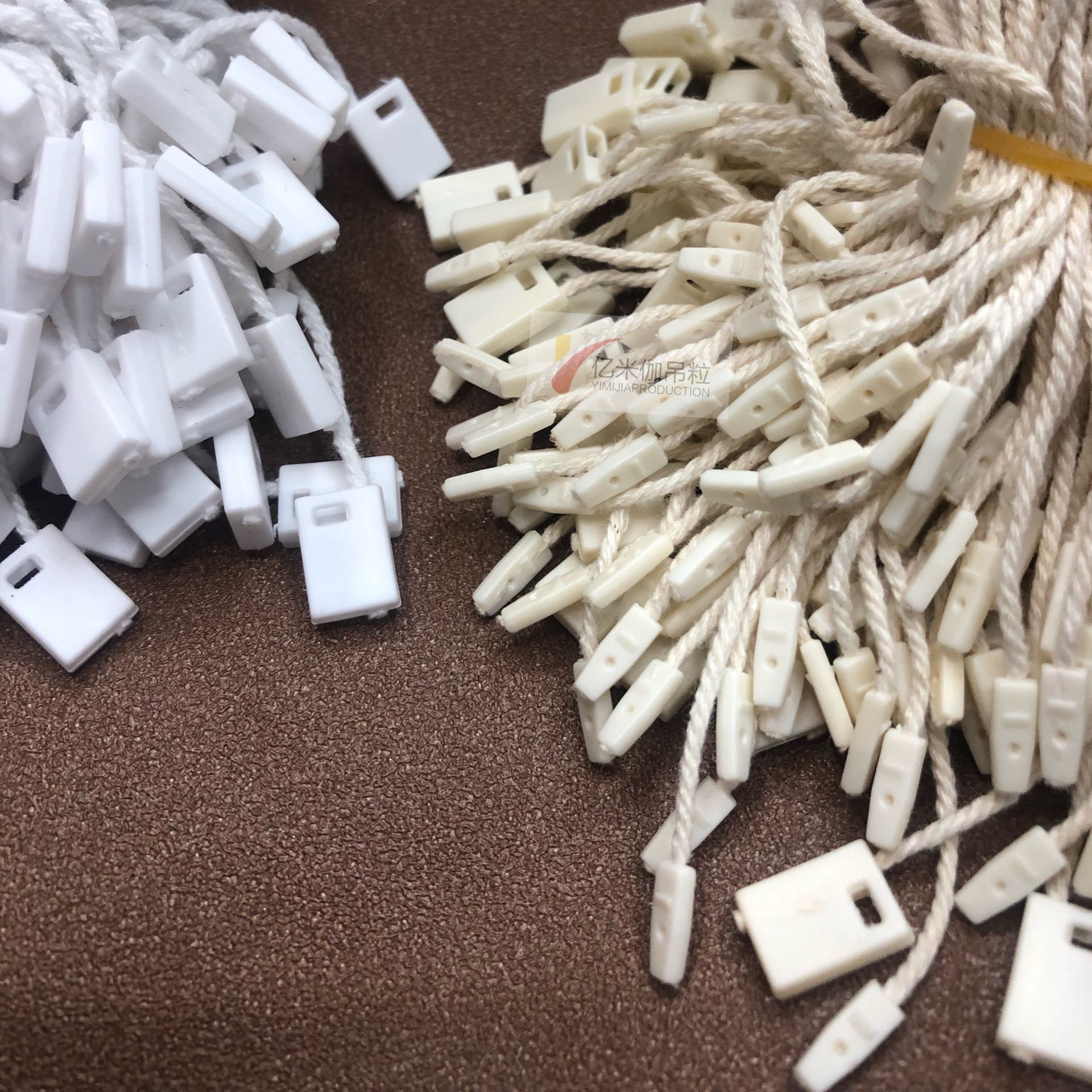 Clothes Hang Grain Cotton Rope Clothing Tags String card Rope Drop Line Buckle Rope 