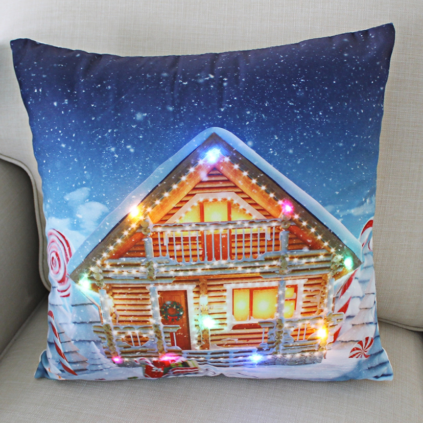 2 New Foreign Trade Colored Lights Christmas Glow Pillow Led Light Pillow Dwarf Short Plush Pillow Cover HTTP 2 New Foreign Trade Colored Lights Christmas Glow Pillow Led Light Pillow Dwarf Short Plush Pillow Cover HTTP