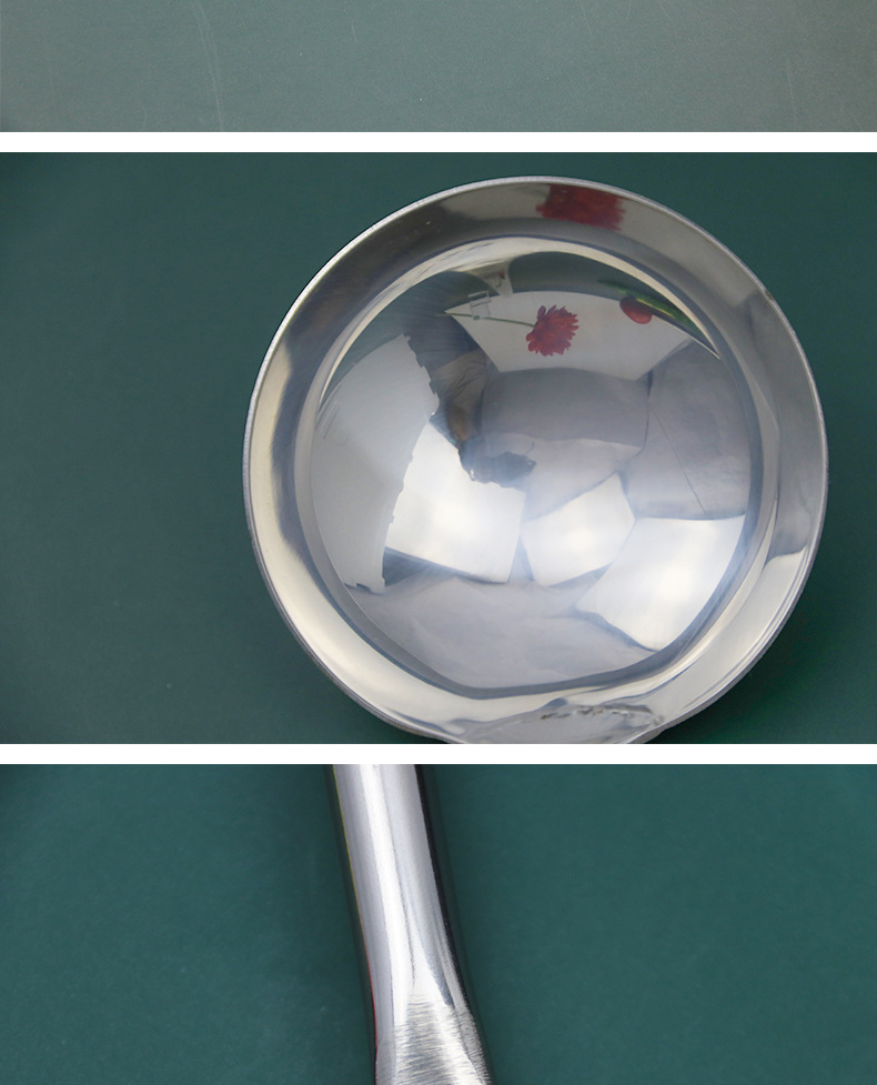 Spatula Non-Magnetic Stainless Steel Kitchenware Soup Ladle Hotel Household Spot Chef Long Handle Thickened Canteen Spatula