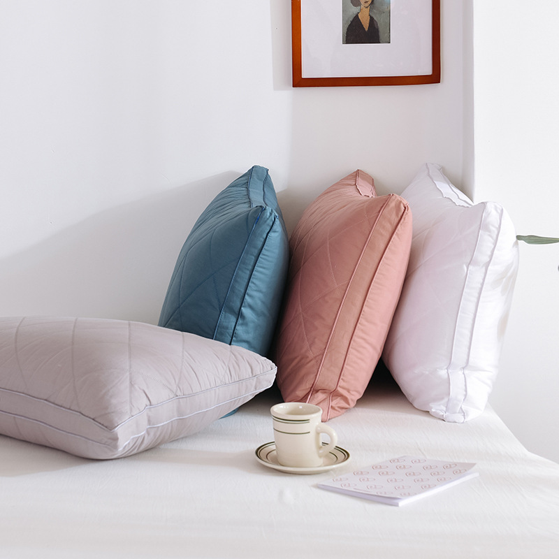Manufacturers Produce Cotton Feather Velvet Three-Dimensional Pillow Core, Pillow Single Household Hotel Hotel Cervical Pillow Insert Manufacturers Produce Cotton Feather Velvet Three-Dimensional Pillow Core, Pillow Single Household Hotel Hotel Cervical Pillow Insert