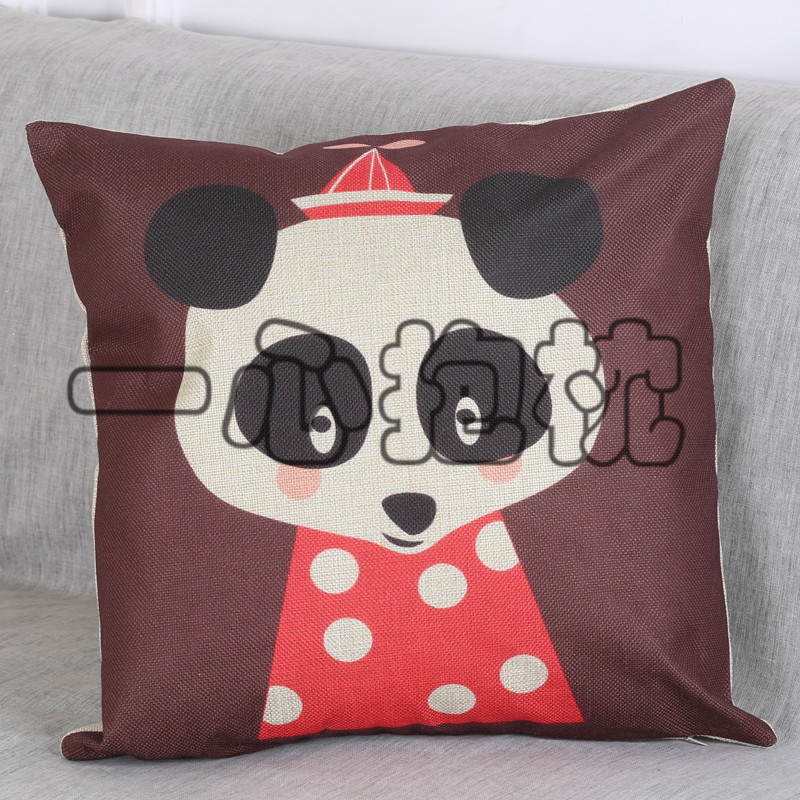 Cartoon animation sleep pillow pillow covers pillowcase pillow case cushion cover.