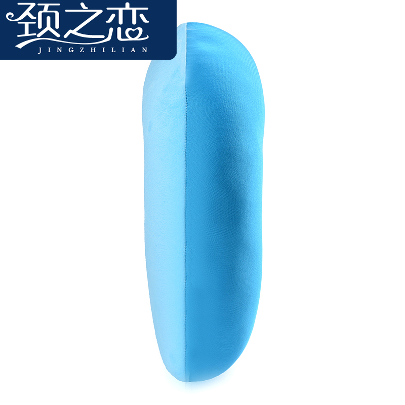 Monochromatic particle u - shaped pillow with buckle, pillow for cervical vertebra terms particle nap pillow
