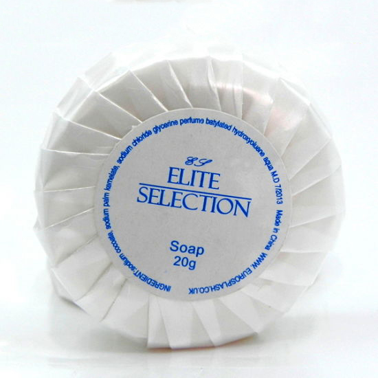 Disposable Hotel Supplies Grass Fragrance Hotel Toilet Dedicated Little Soap round Bed & Breakfast Room Little Soap