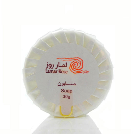 Disposable Hotel Supplies Grass Fragrance Hotel Toilet Dedicated Little Soap round Bed & Breakfast Room Little Soap