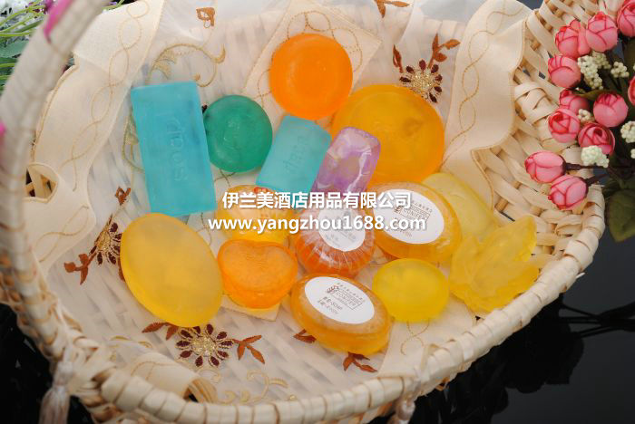 Hotel Supplies Hotel Disposable Supplies Hotel Disposable Soap Customized Export Soap Transparent Soap