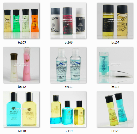 Disposable liquid soap shampoo Hotel, hotel rooms, hotel rooms and lotion Disposable liquid soap shampoo Hotel, hotel rooms, hotel rooms and lotion