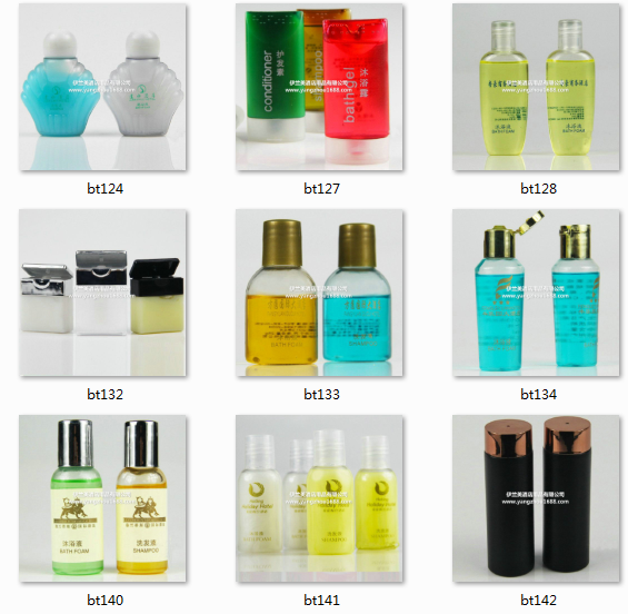 Disposable liquid soap shampoo Hotel, hotel rooms, hotel rooms and lotion Disposable liquid soap shampoo Hotel, hotel rooms, hotel rooms and lotion