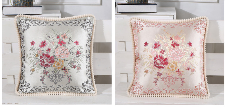 Live Streaming Generation Autumn and Winter New Pillow Cover Living Room European Style Pillow Household Supplies Tatami Backrest Car Pillow