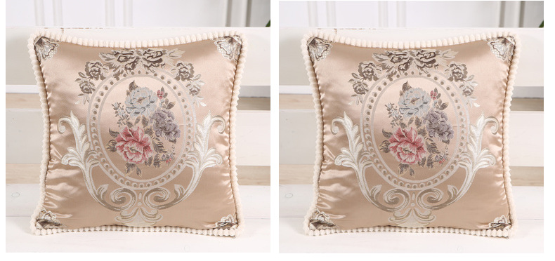 Live Streaming Generation Autumn and Winter New Pillow Cover Living Room European Style Pillow Household Supplies Tatami Backrest Car Pillow