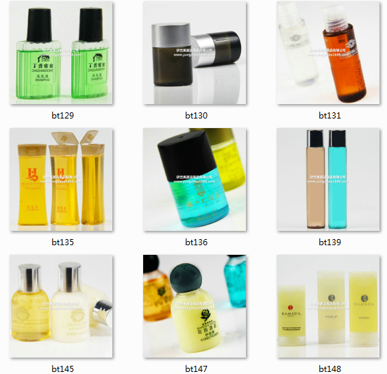 Disposable liquid soap shampoo, hotel rooms, hotel rooms and lotion Disposable liquid soap shampoo, hotel rooms, hotel rooms and lotion