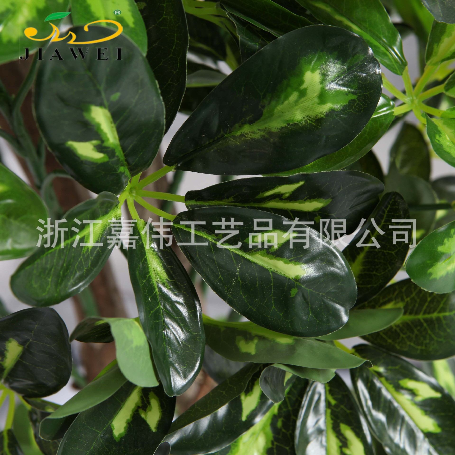 Jiawei/ Jiawei wholesale artificial plant false tree seven star leaves office home decoration manufacturers direct sales