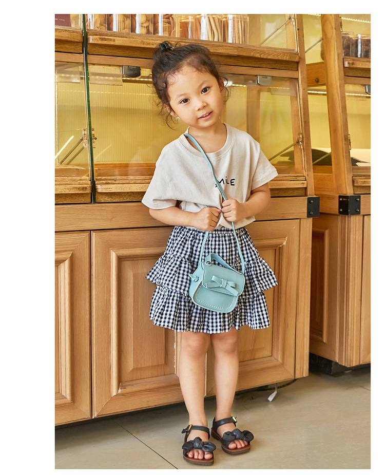 2021 Korean Style New Girls' Single-Shoulder Bag Crossbody Fashion Mini Bow Personalized Children's Pocket Money Accessories Bag 2021 Korean Style New Girls' Single-Shoulder Bag Crossbody Fashion Mini Bow Personalized Children's Pocket Money Accessories Bag
