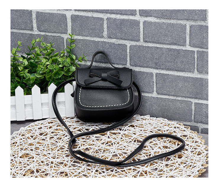 2021 Korean Style New Girls' Single-Shoulder Bag Crossbody Fashion Mini Bow Personalized Children's Pocket Money Accessories Bag 2021 Korean Style New Girls' Single-Shoulder Bag Crossbody Fashion Mini Bow Personalized Children's Pocket Money Accessories Bag