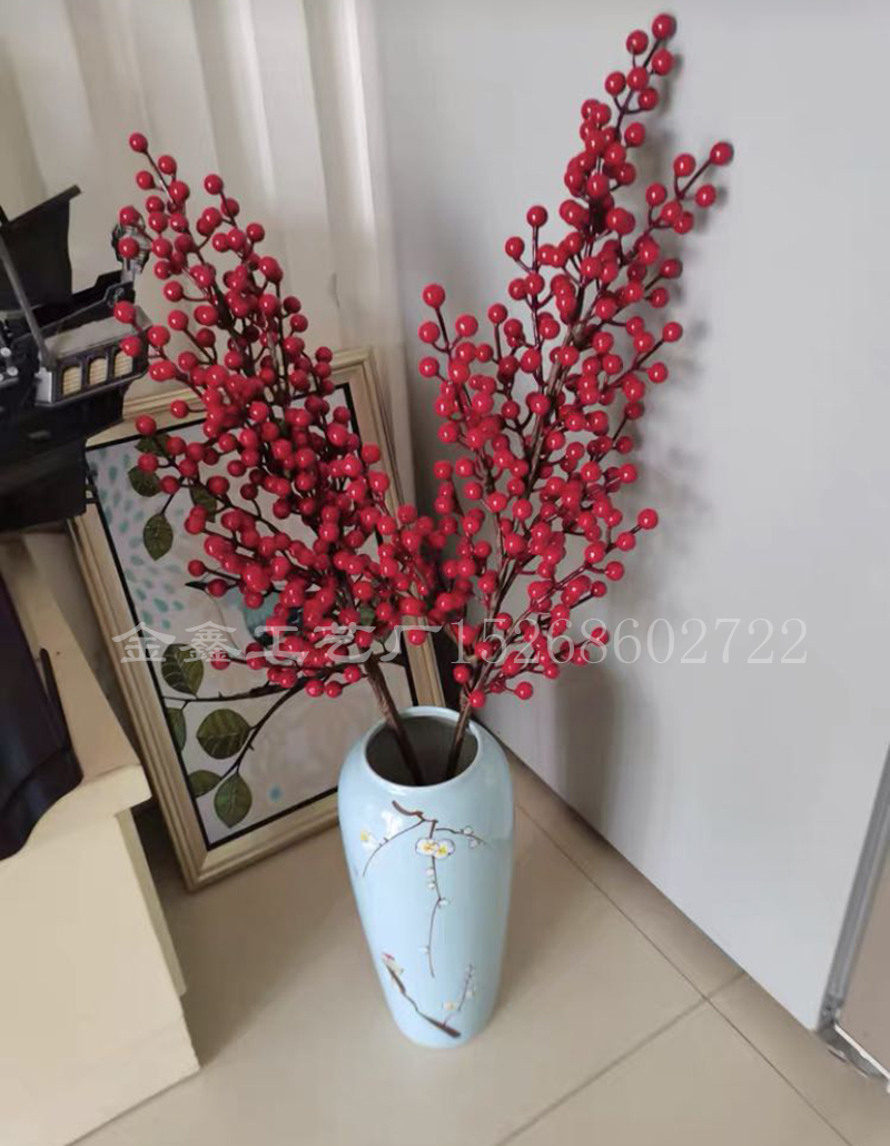 12 Branches Christmas Berry Red Rich Fruits 95cm Fake Foam Fruit Holly Plants Artificial Flower Christmas Tree Home De 12 Branches Christmas Berry Red Rich Fruits 95cm Fake Foam Fruit Holly Plants Artificial Flower Christmas Tree Home De
