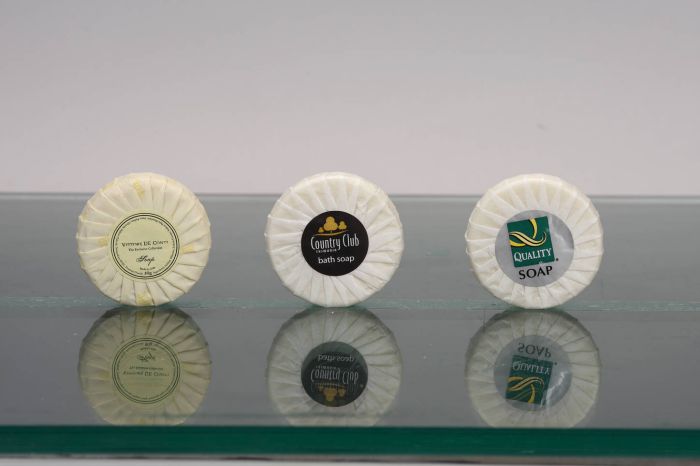 Five-Star Hotel Disposable Supplies High-End Transparent Soap Little Soap Factory Direct Sales