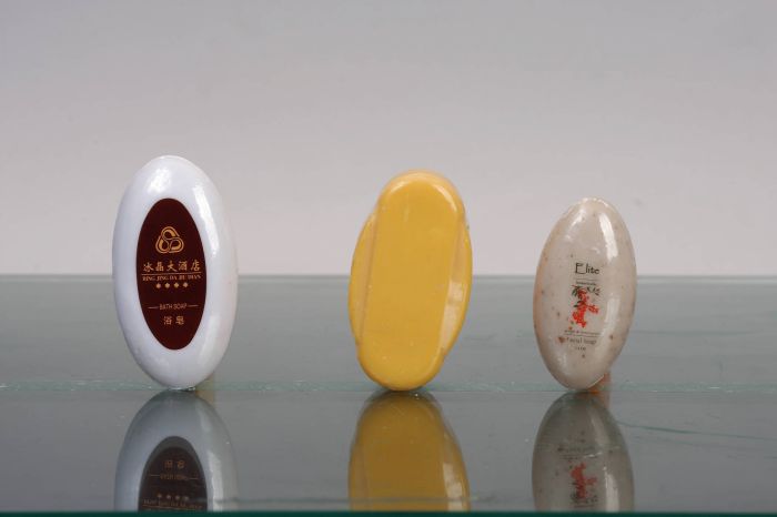 Five-Star Hotel Disposable Supplies High-End Transparent Soap Little Soap Factory Direct Sales