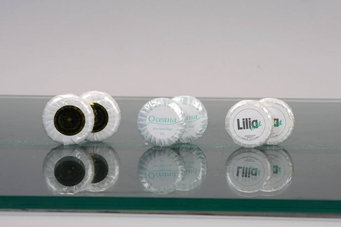 Five-Star Hotel Disposable Supplies High-End Transparent Soap Little Soap Factory Direct Sales
