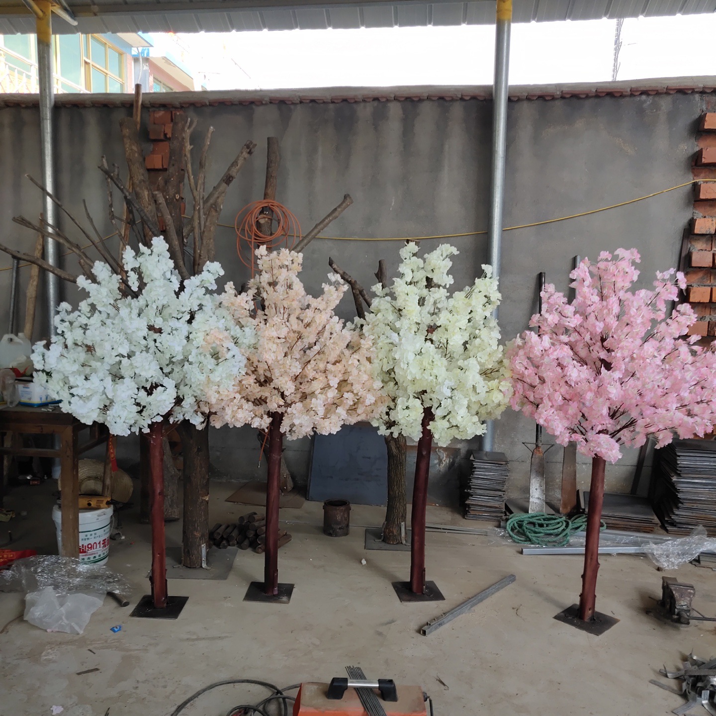 Large Artificial Cherry Tree Peach Tree Wishing Tree Hotel Shopping Mall Building Living Room Decoration Wedding Landscaping Free Shipping Large Artificial Cherry Tree Peach Tree Wishing Tree Hotel Shopping Mall Building Living Room Decoration Wedding Landscaping Free Shipping