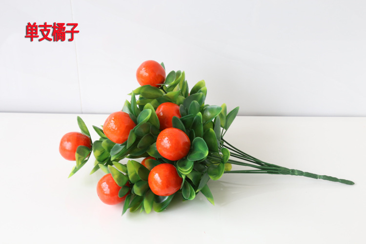Artificial flower set fake peach indoor flowers bonsai furnishing parts living room decoration plastic fake fruit tree flowers potted plants